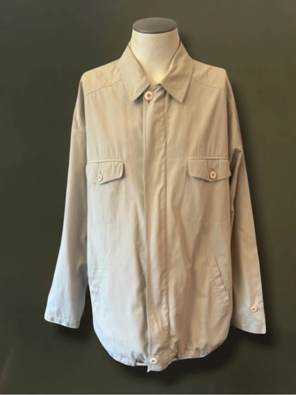 VTG GUCCI Cotton Windbreaker Jacket Size 54